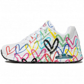 Skechers 155507-WMLT - Skechers Uno Spread the Love Sneaker
