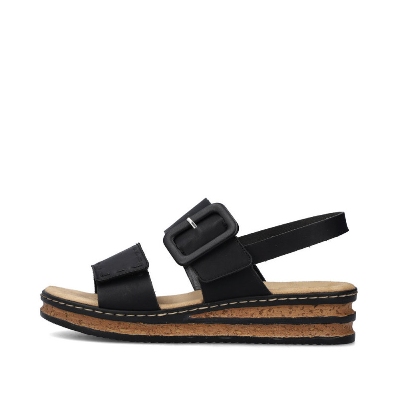 Rieker SANDALEN Pantoletten Herren Schwarz 25092-00 EU 41 Online