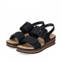 Rieker 62950-00 - Sandalen (schwarz)