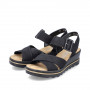 Rieker 67463-00 - Sandalen (schwarz)