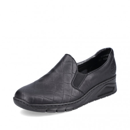 Rieker N3363-00 - Slipper (schwarz)