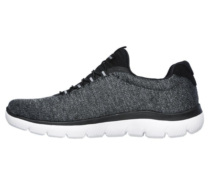 Skechers 52813-BKW - Skechers Slipper Schwarz