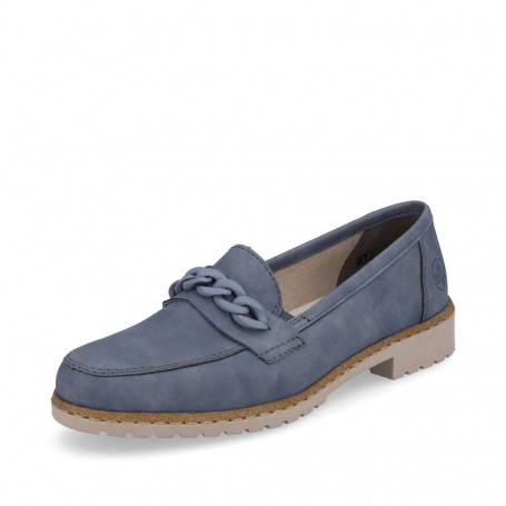 Rieker 51863-10 - Slipper (blau)