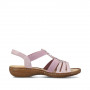 Rieker 60801-30 - Sandalen (rosa)