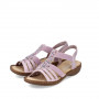 Rieker 60801-30 - Sandalen (rosa)