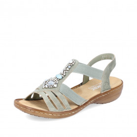 Rieker 60839-52 - Sandalen (Grün)