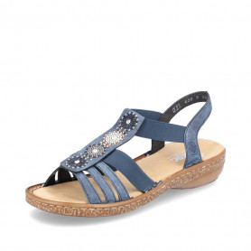 Rieker 628G9-16 - Sandalen (blau)