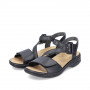 Rieker 64561-00 - Sandalen (schwarz)