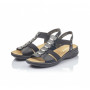 Rieker 64580-00 - Sandalen (schwarz)