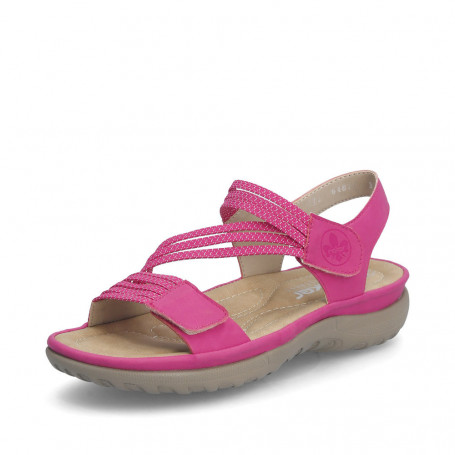 Rieker 64870-31 - Sandalen (rosa)