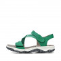 Rieker 68871-52 - Sandalen (Grün)