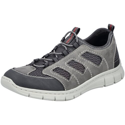 Rieker B7762-45 - Rieker Slipper Grau