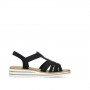 Rieker V0652-00 - Sandalen (schwarz)