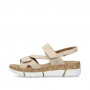 Rieker V2366-60 - Sandalen (beige)