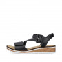 Rieker V3660-02 - Sandalen (schwarz)