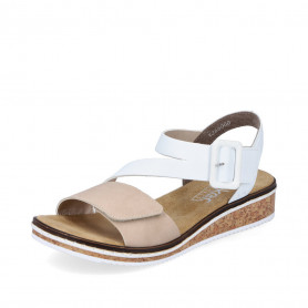 Rieker V3660-60 - Rieker Sandalen Beige