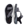 Rieker 68871-00 - Rieker Sandalen Schwarz