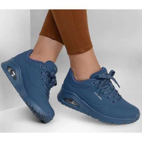 Skechers 73690-BLU - Skechers Uno Sneaker Blau