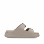 Rieker P1280-60 - Pantoletten (beige)