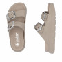 Rieker P1280-60 - Pantoletten (beige)