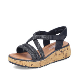 Rieker V1762-00 - Sandalen (Schawarz)