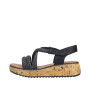 Rieker V1762-00 - Sandalen (Schawarz)
