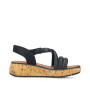 Rieker V1762-00 - Sandalen (Schawarz)