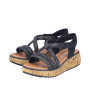 Rieker V1762-00 - Sandalen (Schawarz)