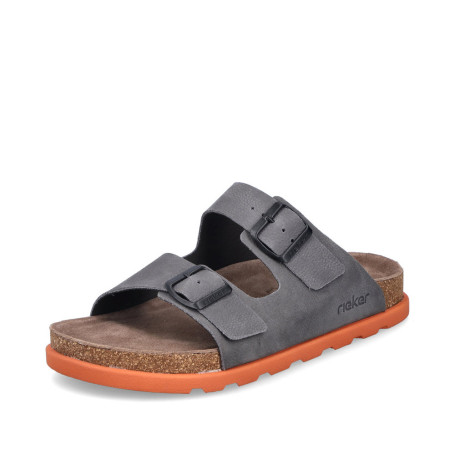 Rieker 21190-40 - Pantoletten (grau)