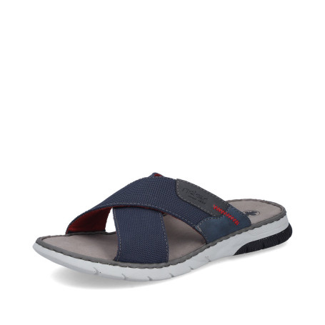 Rieker 25250-14 - Pantoletten (blau)