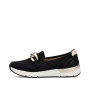 Rieker 58944-00 - Slipper (schwarz-gold)