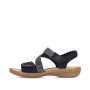 Rieker 60862-00 - Sandalen (schwarz)