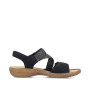 Rieker 60862-00 - Sandalen (schwarz)