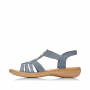 Rieker 608B2-14 - Sandalen (Dunkel blau)