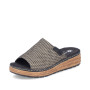 Rieker 62768-90 - Pantoletten (schwarz)