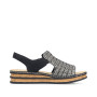 Rieker 62971-00 - Sandalen (schwarz)