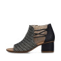 Rieker 64697-00 - Sandalen (schwarz)