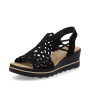 Rieker 67465-00 - Sandalen (schwarz)