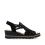Rieker 67465-00 - Sandalen (schwarz)