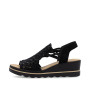 Rieker 67465-00 - Sandalen (schwarz)