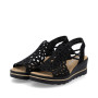 Rieker 67465-00 - Sandalen (schwarz)