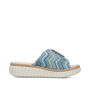 Rieker 69253-90 - Pantoletten (blau)