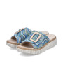 Rieker 69253-90 - Pantoletten (blau)