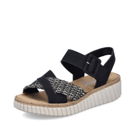 Rieker 69269-00 - Sandalen (schwarz)