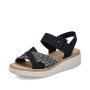 Rieker 69269-00 - Sandalen (schwarz)