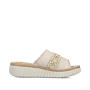 Rieker 69278-60 - Pantoletten (beige)