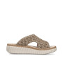 Rieker 69280-60 - Pantoletten (beige)