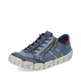 Rieker L0357-12 - Slipper (blau)