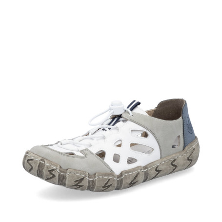 Rieker L0358-80 - Slipper (weiss)