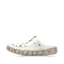 Rieker L0396-80 - Pantoletten (weiss)